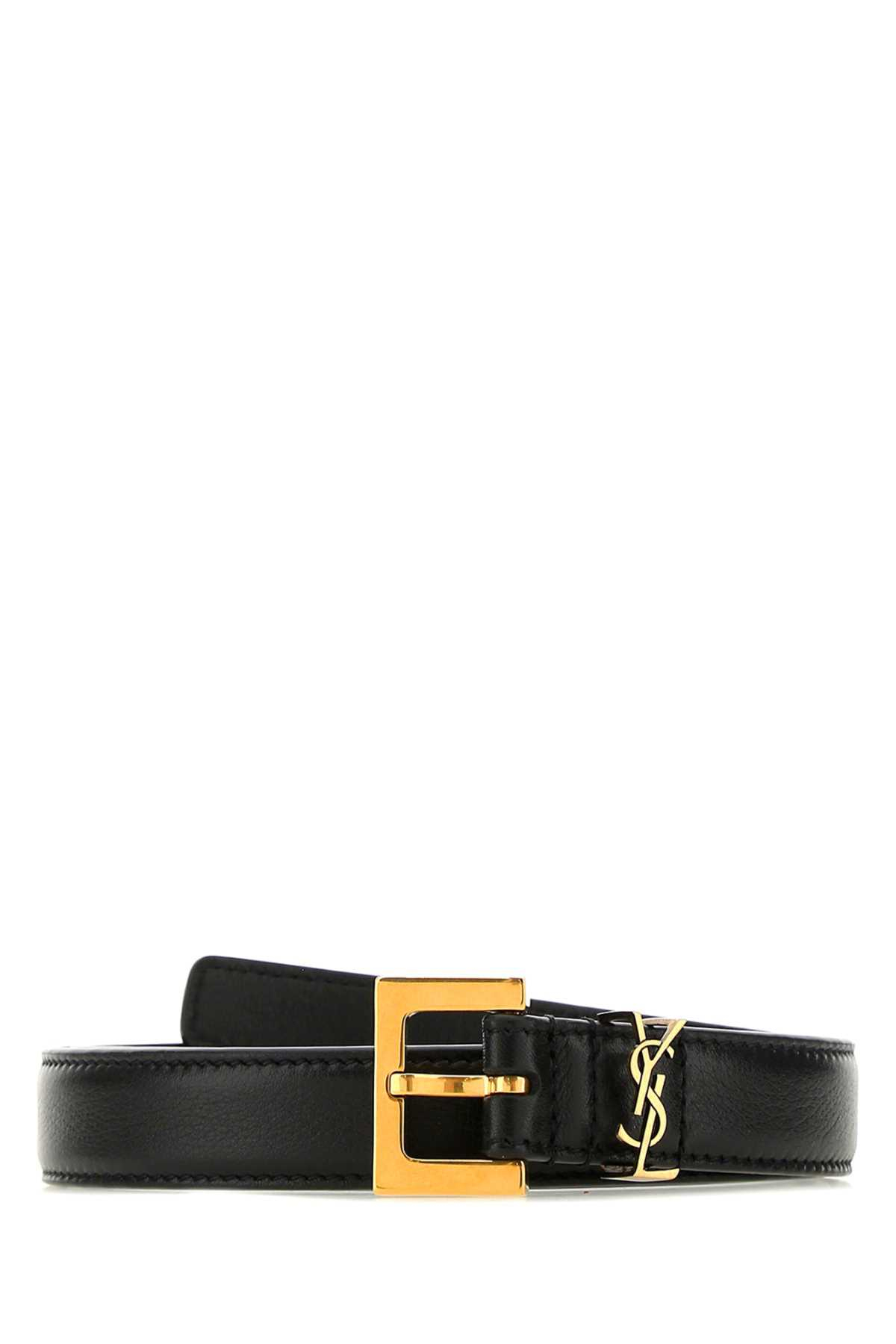 [Saint Laurent] Belt SS26 554465BOO0W 1000