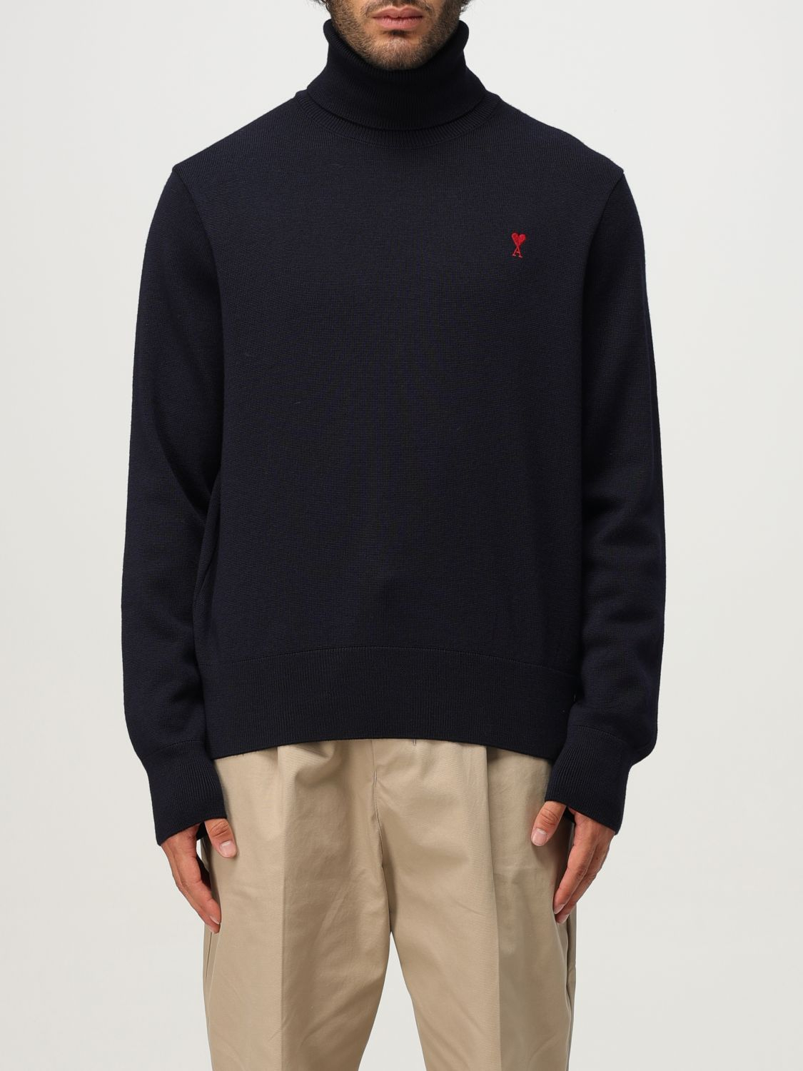 [Ami Paris] Knitwear FW25 HKS827001 414
