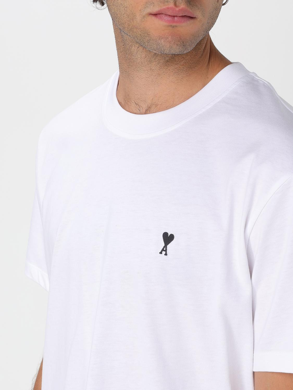 [Ami Paris] T-shirts Short Sleeve FW25 H25HTS346724100 H25