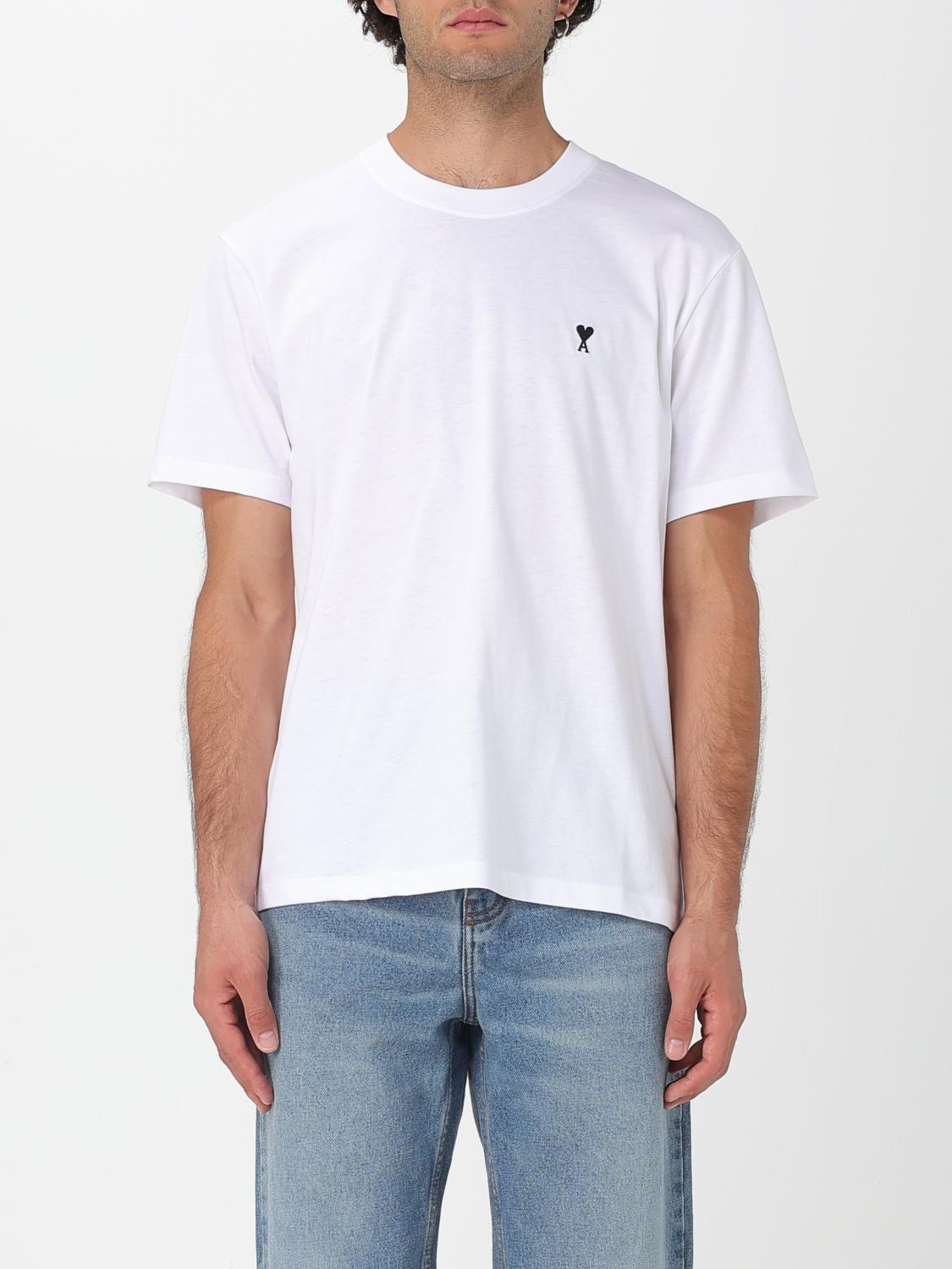[Ami Paris] T-shirts Short Sleeve FW25 H25HTS346724100 H25