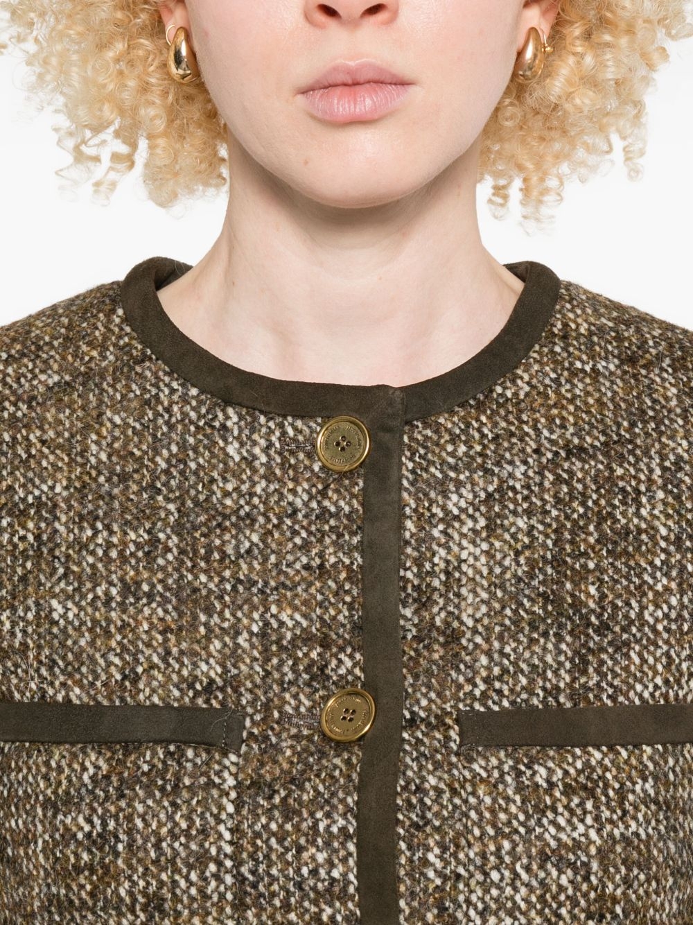 [Golden Goose] Tweed jacket FW25 GWP02336P00209390108