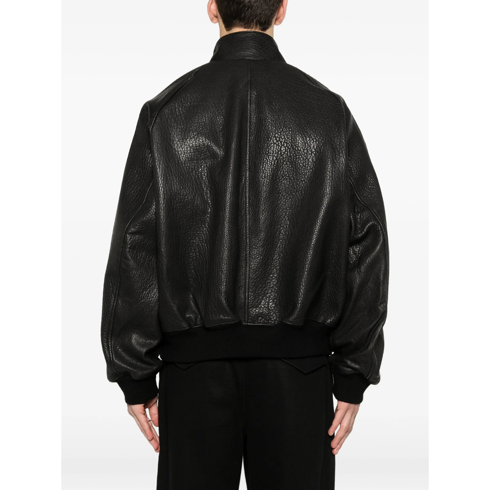 [Studio Nicholson] Leather Jacket SS26 SNM-1355 OVER BLACK