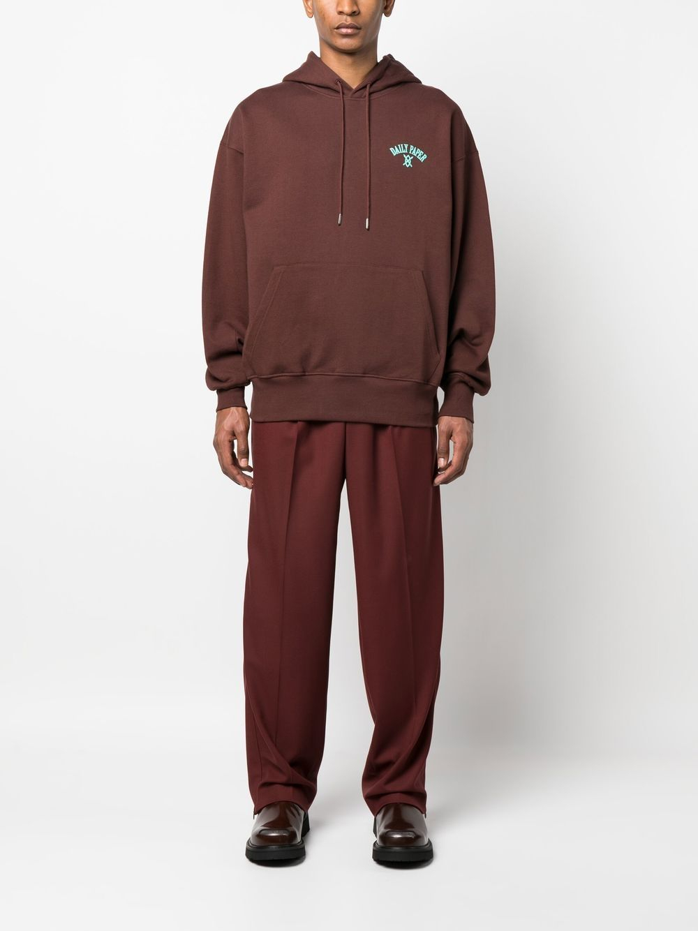 [DAILY PAPER CAPSULE] Hoodie FW22 2223057CHOCOLATEBROWN