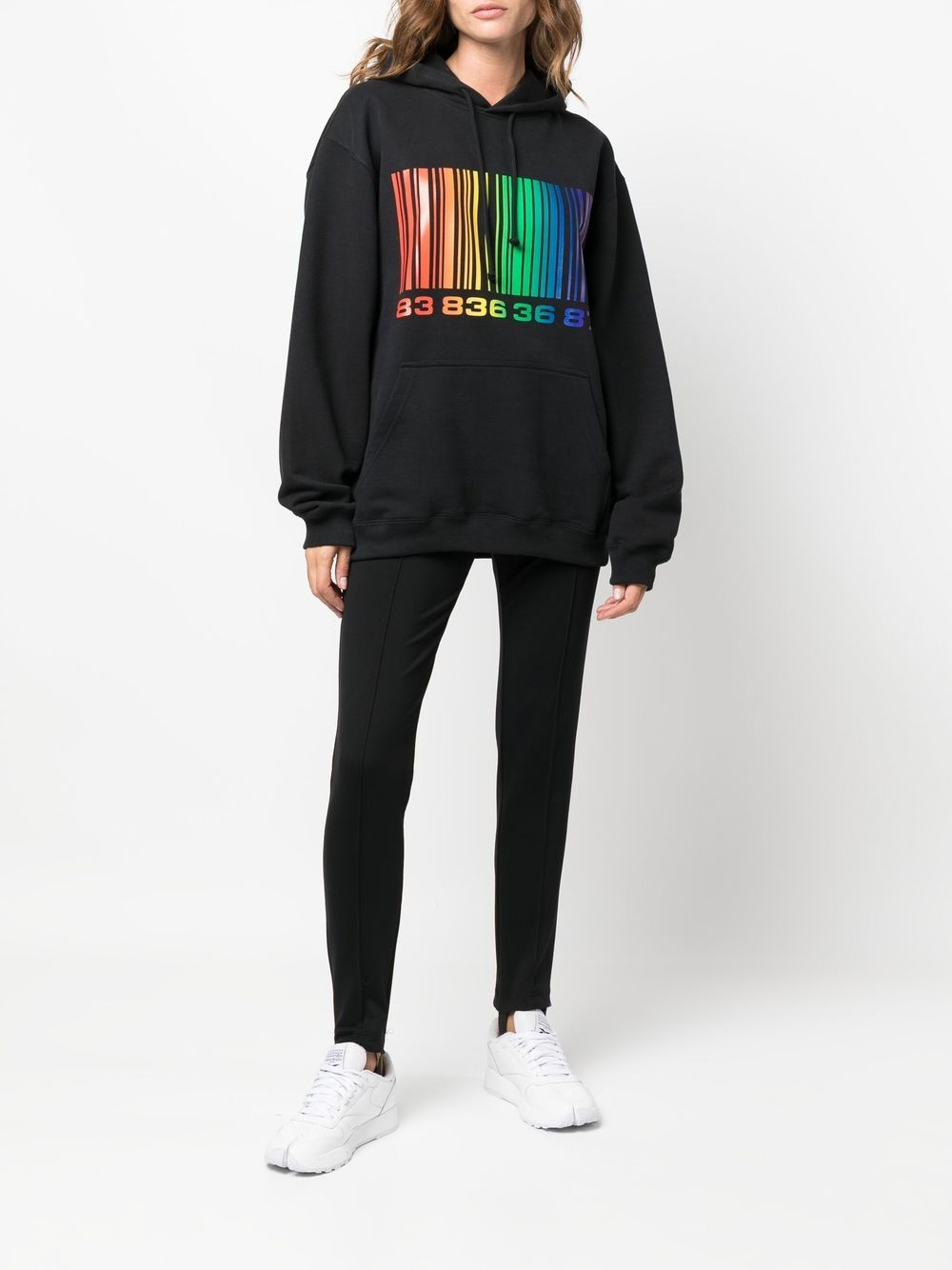 [VTMNTS] Hoodie FW22 VL14HD250BRAINBOWBLACK/RAINBOW