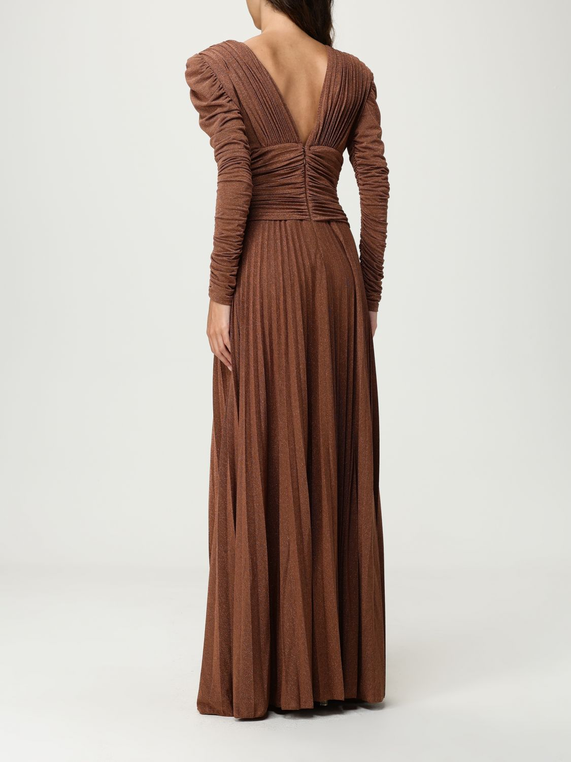 [ELISABETTA FRANCHI] Long sleeve dress FW25 ABR40 EC1