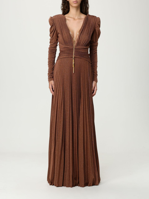[ELISABETTA FRANCHI] Long sleeve dress FW25 ABR40 EC1