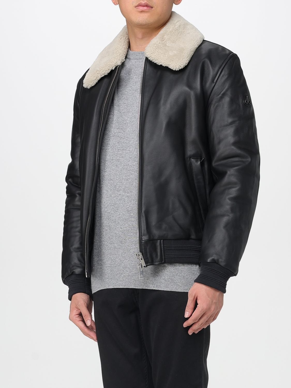 [Moose Knuckles] Leather Jacket FW25 M34ML313 292
