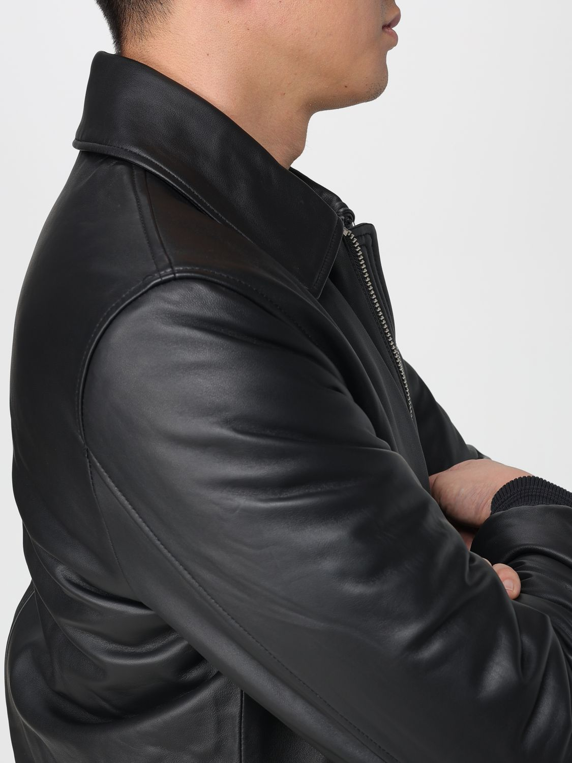 [Moose Knuckles] Leather Jacket FW25 M34ML313 292