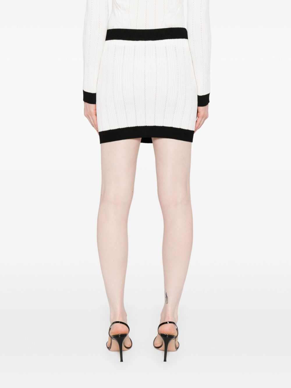 [Balmain] Midi skirt FW25 FF1LB039KI64GAB