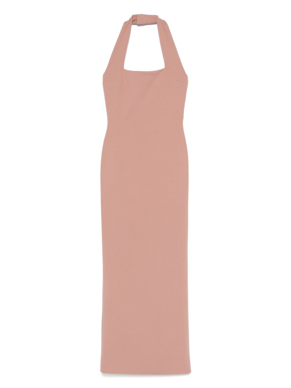 [Solace London] Sleeveless dress FW25 OS44047COCOA