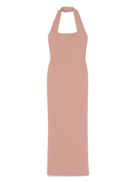 [Solace London] Sleeveless dress FW25 OS44047COCOA