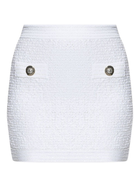 [Balmain] Midi skirt FW25 FF1LB015KI740FA