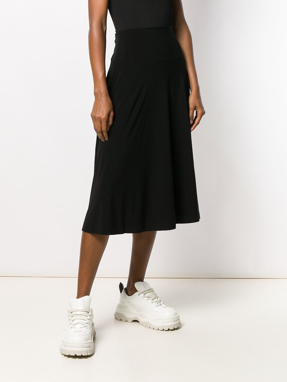 [Norma Kamali] Midi skirt SS25 KK329SPL014001