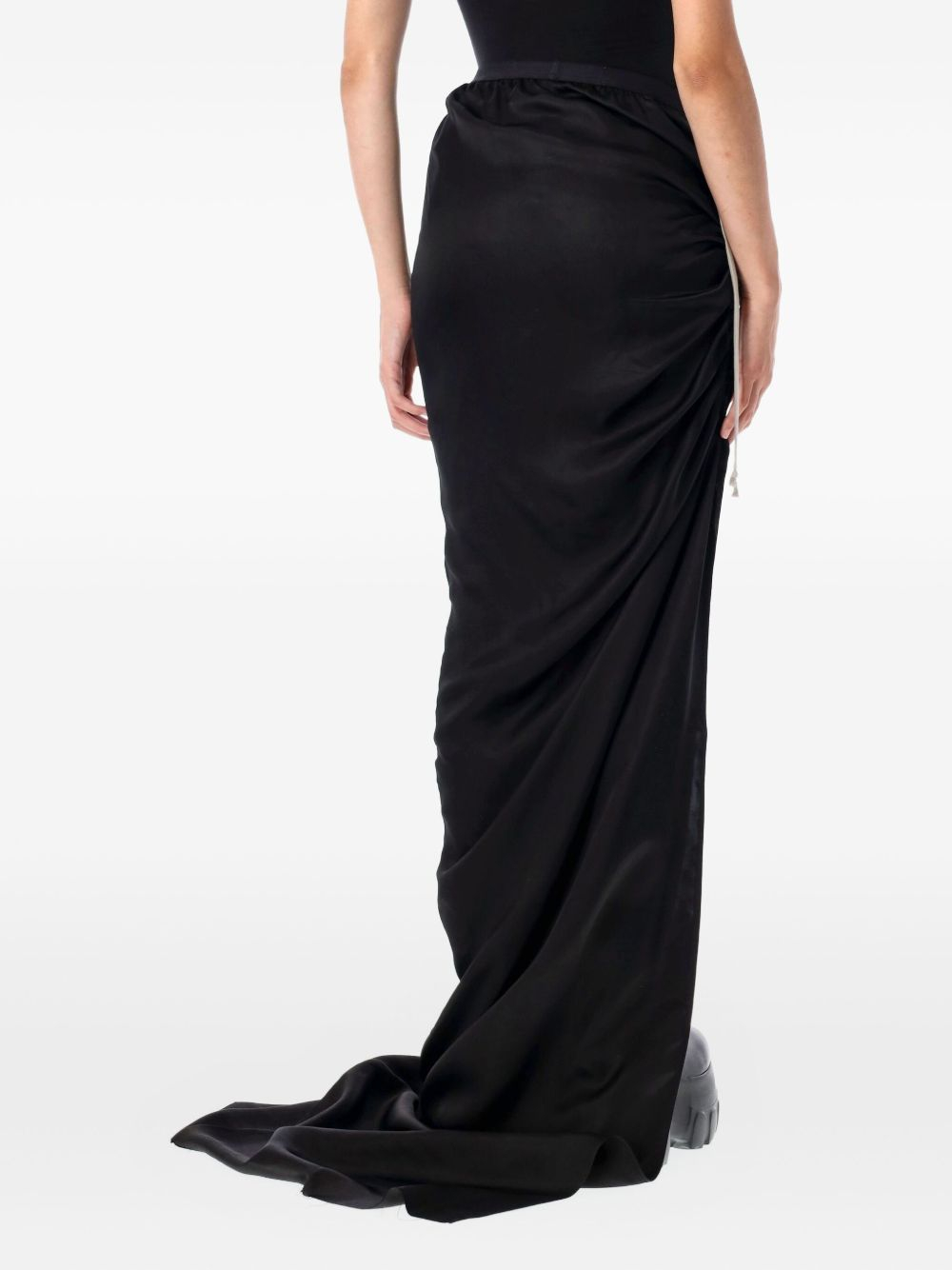 [Rick Owens] Midi skirt FW25 RP02E4359HSCH09