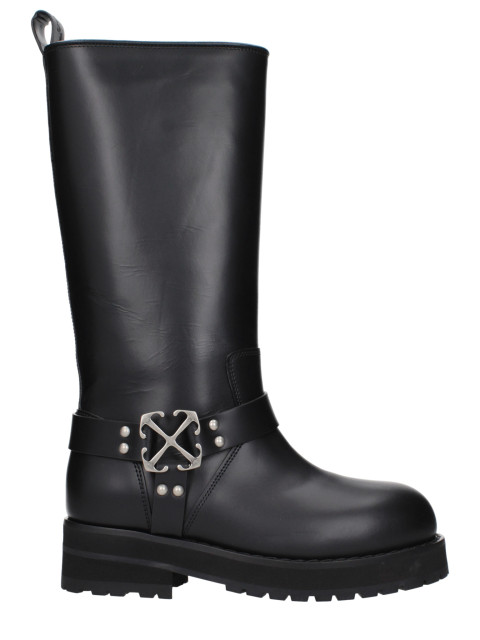 [Off-White] Long Boots SS25 OWIE045LEA0011072
