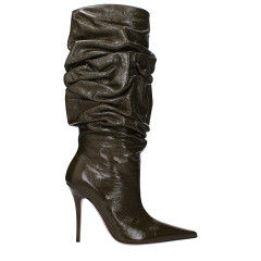 [Amina Muaddi] Long Boots SS25 ANOKBOOTIECRACKLEMUD