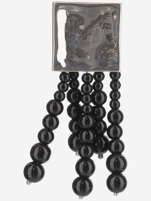 [Niccolo' Pasqualetti] Earring SS25 HE01PALBBLACKSILVER