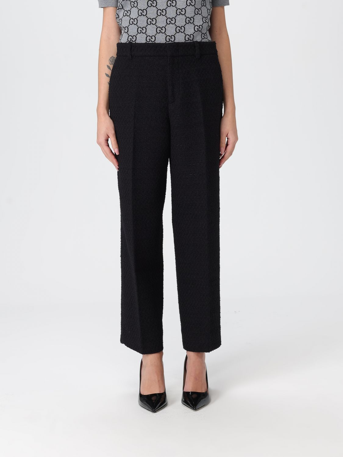 [Gucci] Trousers FW25 837421Z7ATM 1000
