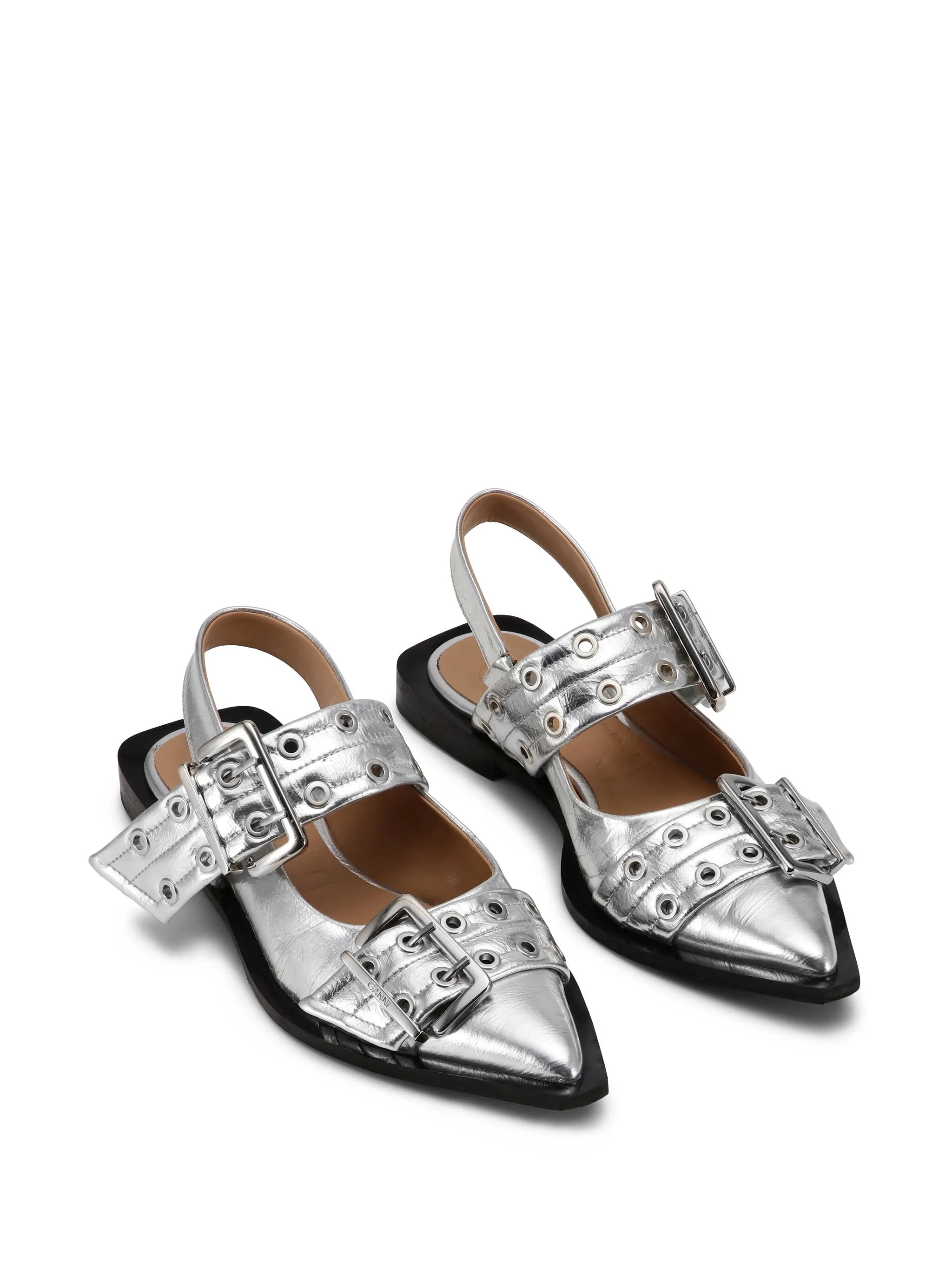 [GANNI] Flat shoes SS25 S2725018