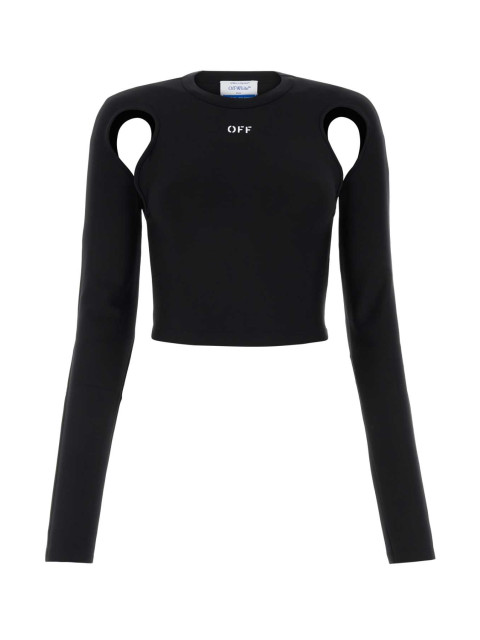 [Off White] T-shirts Long Sleeve SS24 OWAD211C99JER001 1001