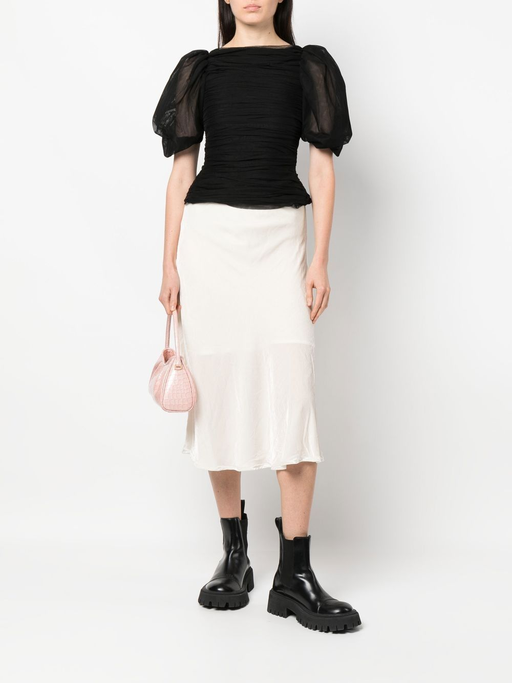 [GOLD HAWK] Midi skirt FW23 GH4676DOVE