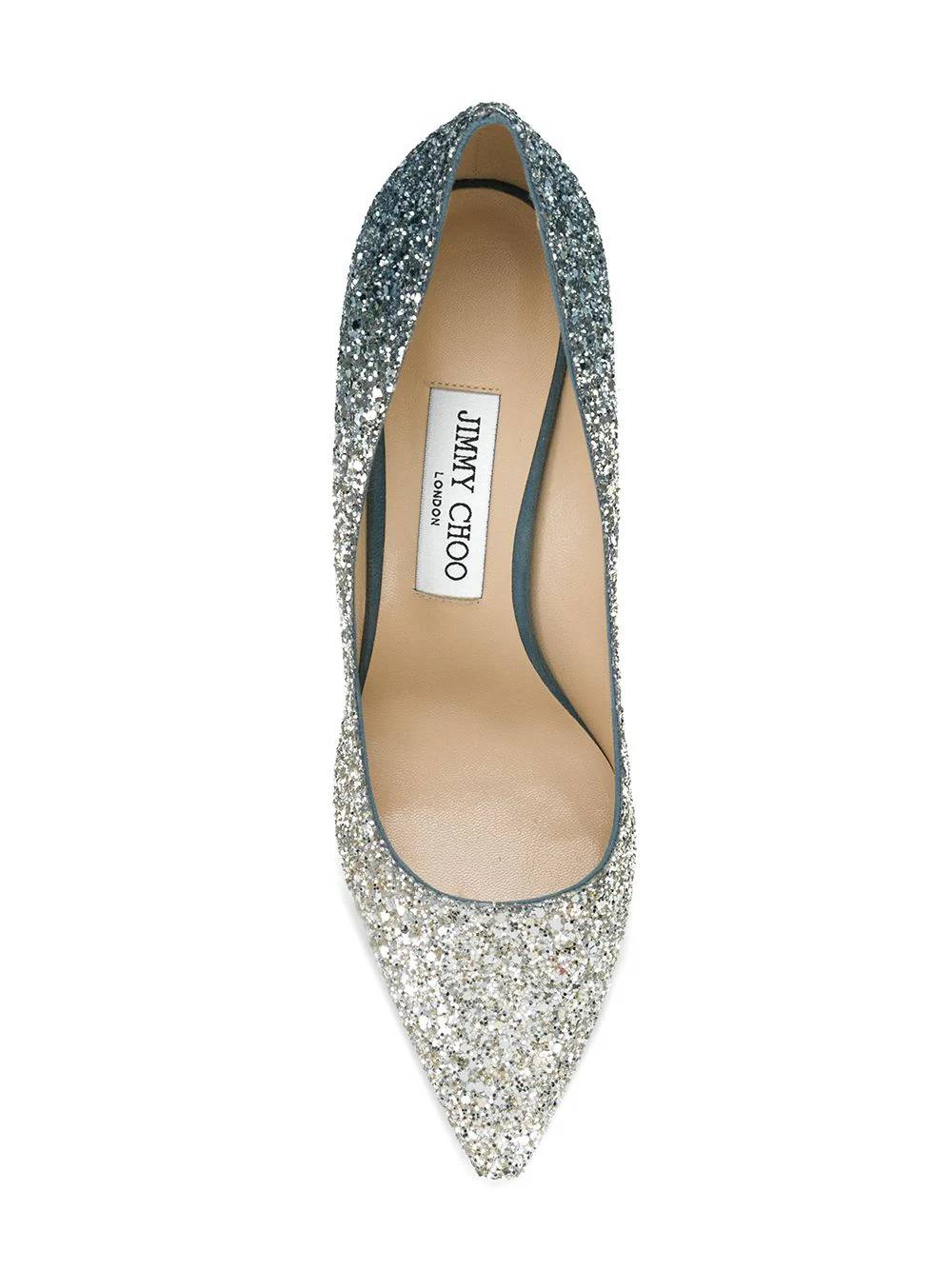 [Jimmy Choo] Pumps CO ROMY85BRESILVER/DUSK BLUE