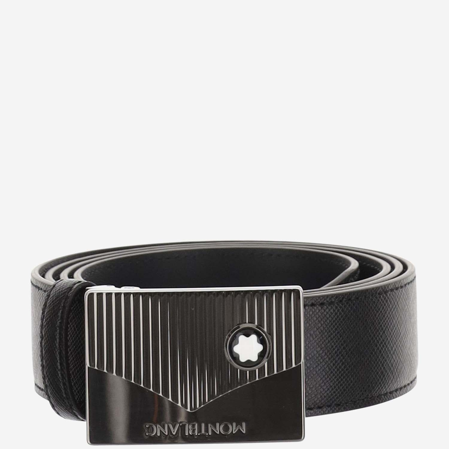 [Montblanc] Belt FW24 199090BLACK