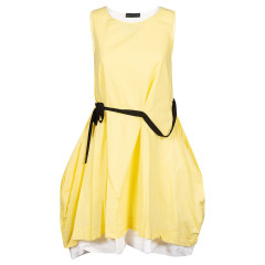 [MARIA CALDERARA] Sleeveless dress SS22 N518DMPSCULPTURED21