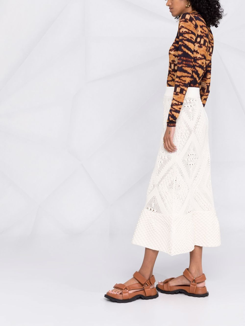 [Jil Sander] Midi skirt SS22 JSPU751058WUY25008104