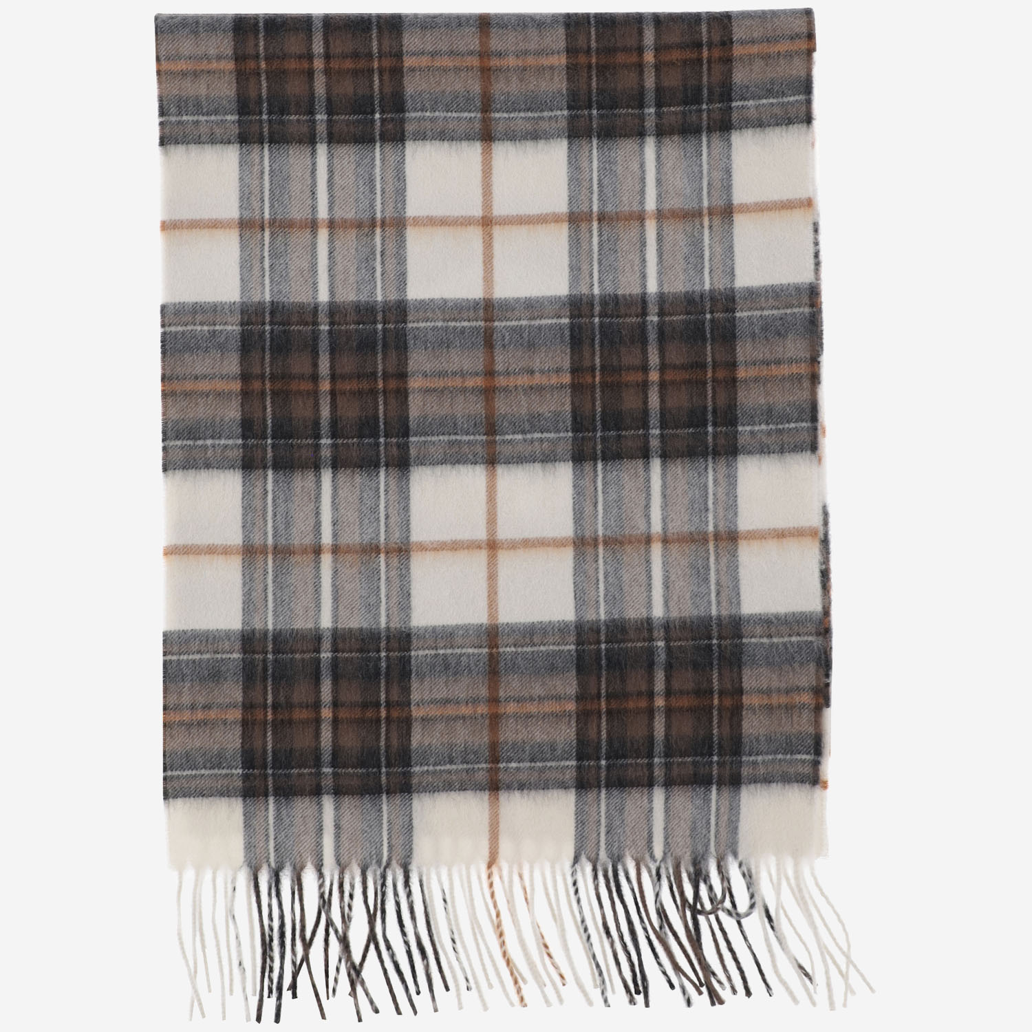 [ALEX BEGG] Scarf FW24 ARRANSILVRETTANATURAL RUST