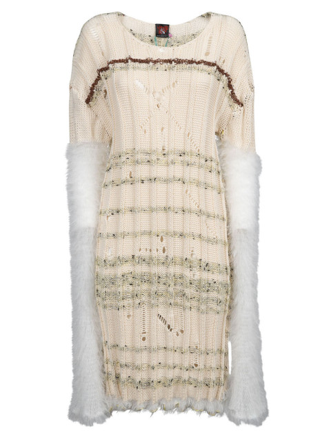 [VITELLI] Long sleeve dress SS22 OKT016SIBERIANCATMULTI