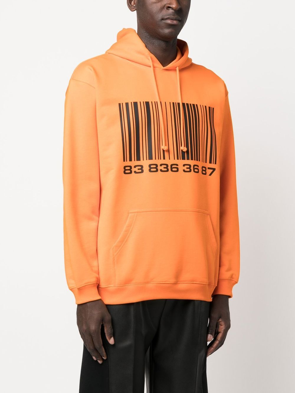 [VTMNTS] Hoodie FW22 VL14HD200OBARCODEFLUOORANGE