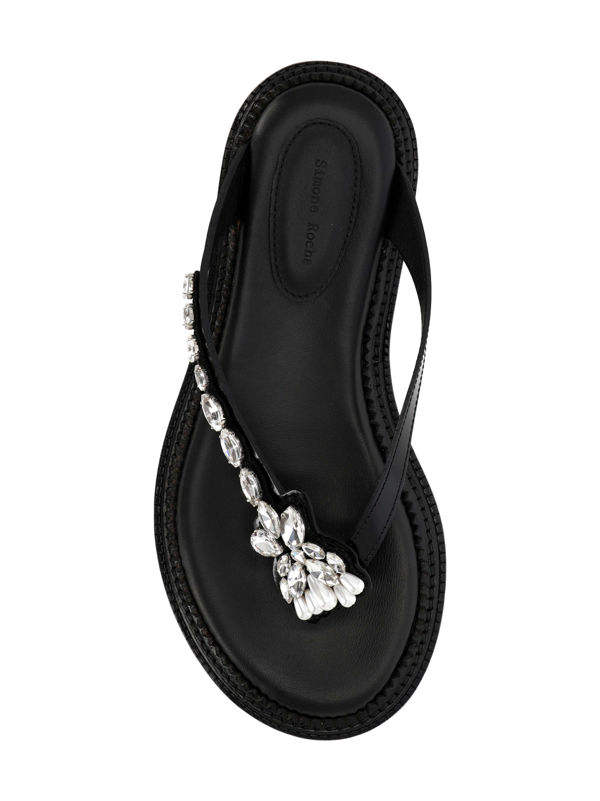 [Simone Rocha] Sandals SS25 SLD54B0740BLACK/PEARL/CLEAR