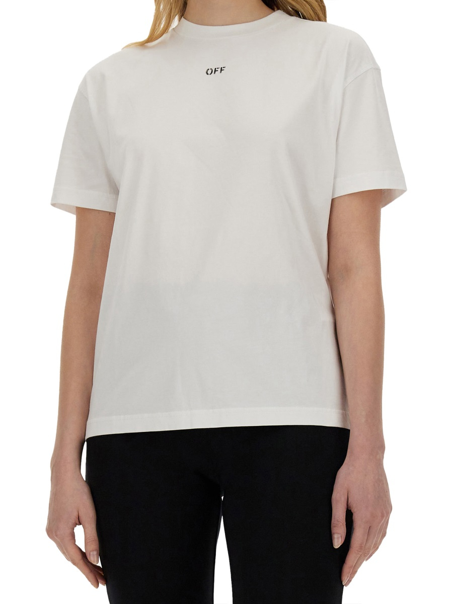 [Off White] T-shirts Short Sleeve SS24 OWAA089S24_JER0090101