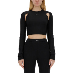 [Off White] T-shirts Long Sleeve SS24 OWAD211C99_JER0011001