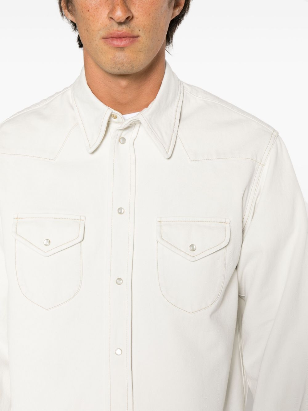 [Bally] Shirts Long Sleeve FW23 MSH013CO244U103