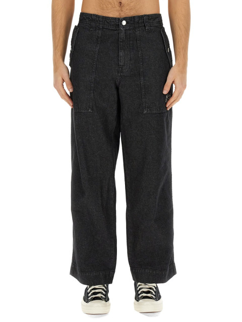 [MAISON KITSUNE] Jeans FW23 LM01113WW0081_WASHEDBLACK