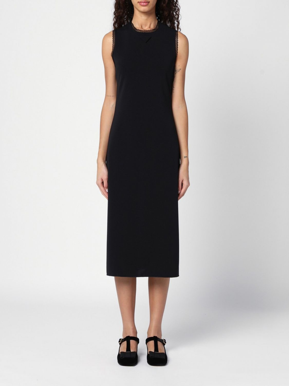 [Prada] Sleeveless dress SS25 P3O441557 F0002
