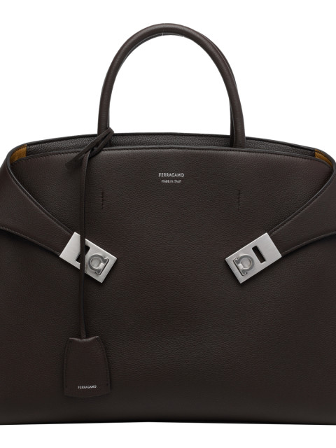 [Salvatore Ferragamo] Bag FW26 779074241683TESTA DI MORO