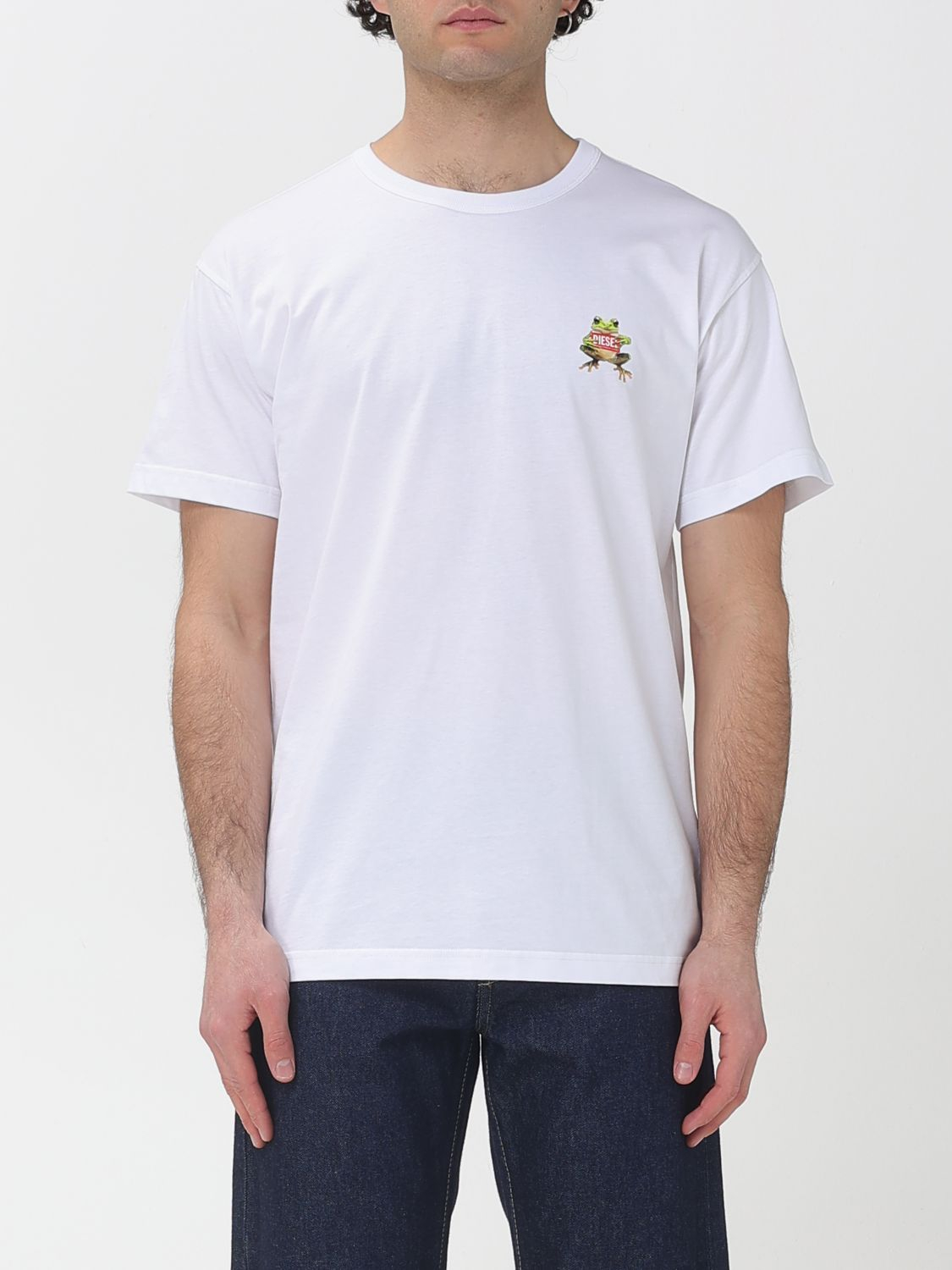 [Diesel] T-shirts Short Sleeve SS26 A216510PLAT 100