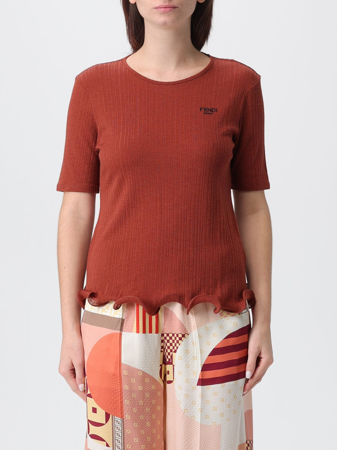 [Fendi] T-shirts Short Sleeve FW25 FS9750AVFE F1T6K
