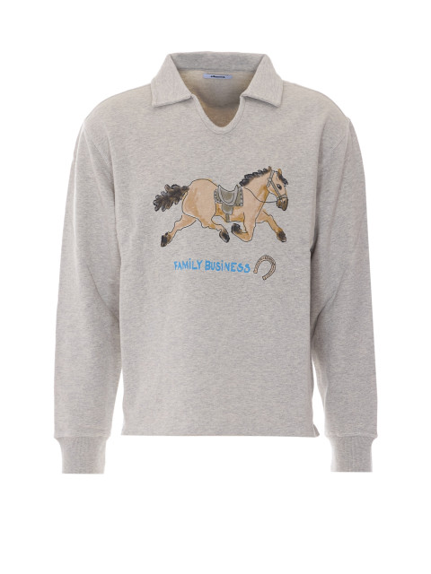 [EDMMOND STUDIOS] Sweatshirt FW26 4011820LIGHT GREY MELANGE