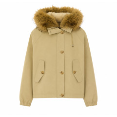 [Valentini 1972] Coat FW26 K6104 REVECRU/NATURAL