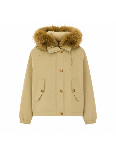 [Valentini 1972] Coat FW26 K6104 REVECRU/NATURAL