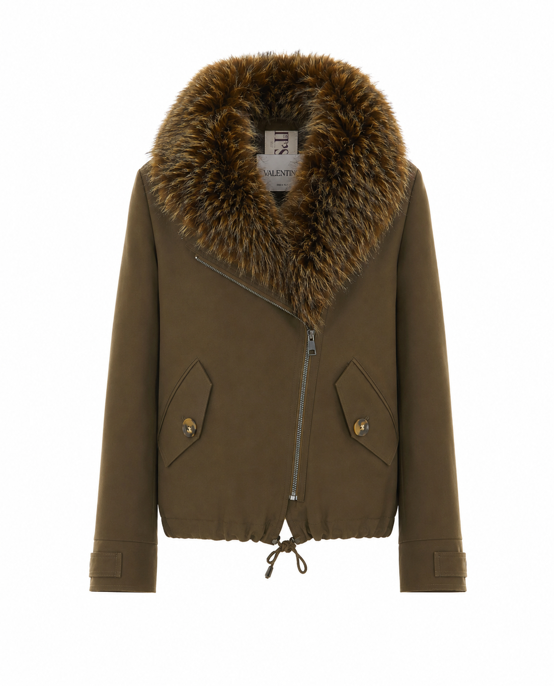 [Valentini 1972] Coat FW26 K6101ARMY GREEN/BROWN
