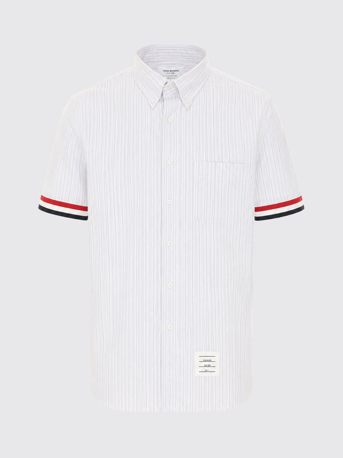 [Thom Browne] Shirts Short Sleeve FW26 MWS252AF1225 035