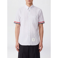 [Thom Browne] Shirts Short Sleeve FW26 MWS252AF1225 035