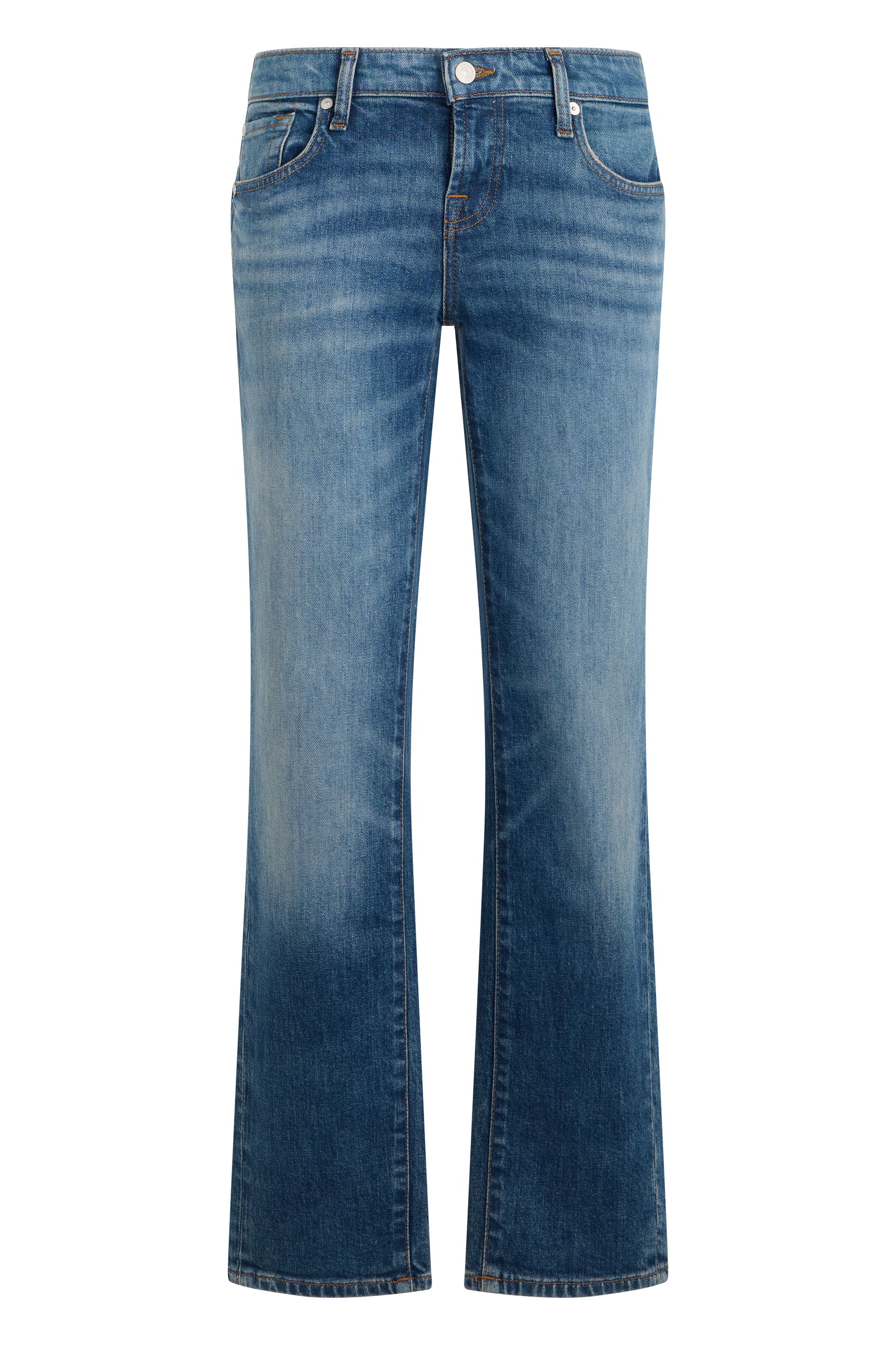 Straight jeans in denim cotton