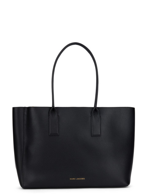 Leather tote bag
