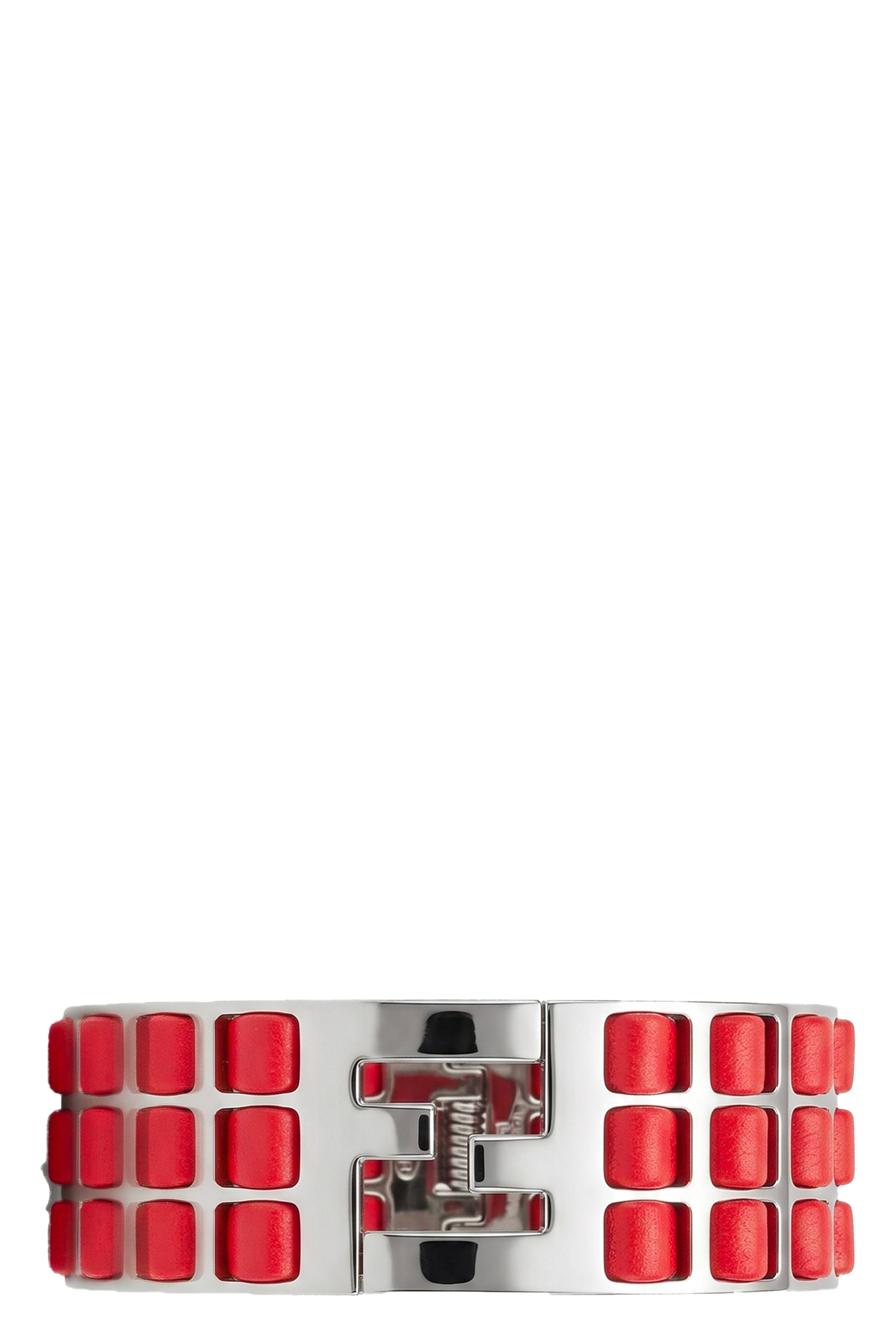 Bracelet with metal logo